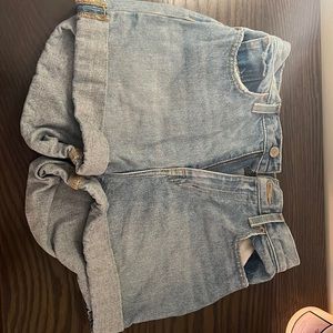 Real Denim, Sold Wash, Jean Shorts, High Rise